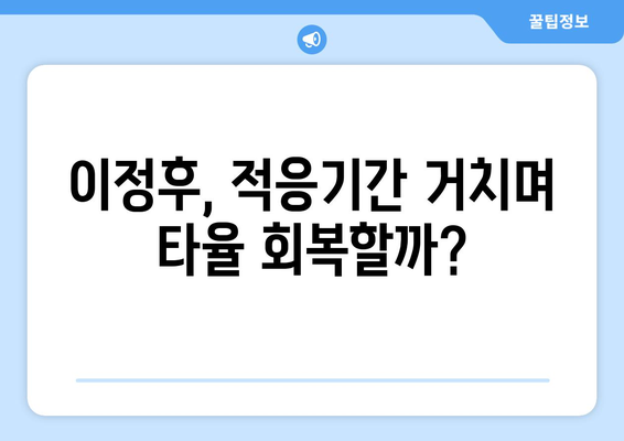 이정후의 메이저리그 타율, 예상보다 낮을까?