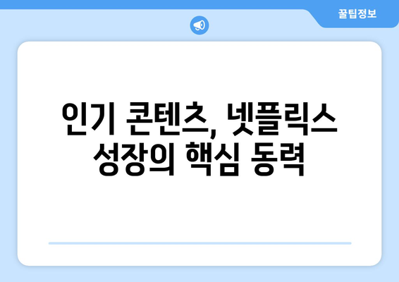 해외 확장과 인기 프로그램으로 넷플릭스 시가총액 증가