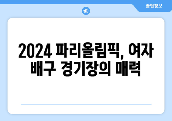 2024 파리올림픽 여자 배구 경기장