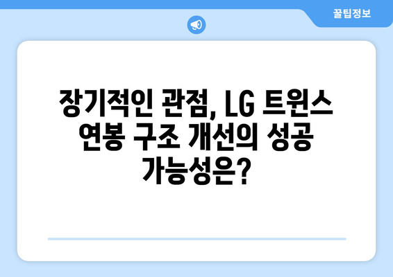 LG 트윈스 연봉 구조 개선이 성공할 가능성