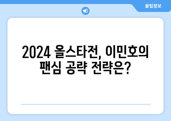 2024년 KBO 올스타전 팬투표, 이민호 후보 지명 여부