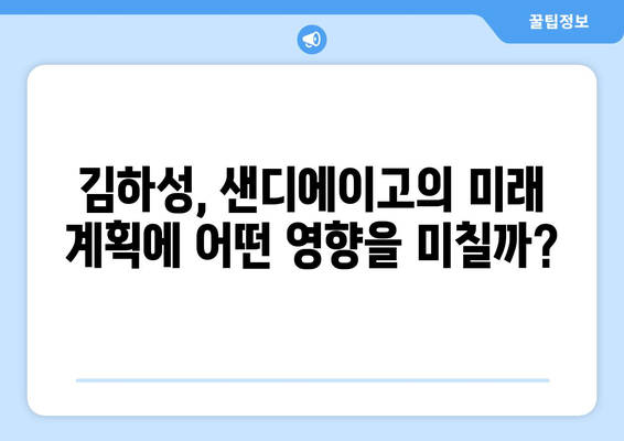 샌디에이고, 김하성을 유지할 것인가 또는 거래할 것인가?