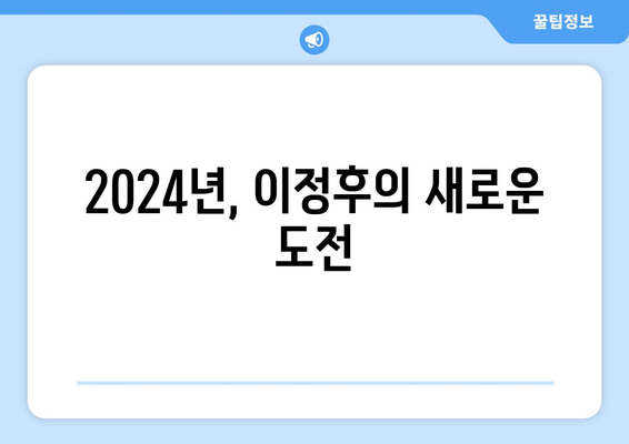 키움 히어로즈 이정후, 2024년 MLB 진출 도전