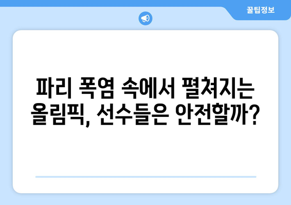 2024 파리 올림픽 폭염 대비: 에어컨 없는 과연 살아남을 수 있을까?