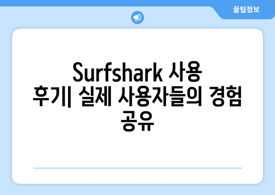 Surfshark와 안전한 VPN 순위 및 기능 알아보기