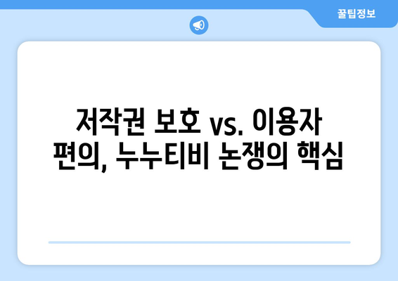 누누티비 재생 방지: 정부의 불법 정보 유통 차단 추진