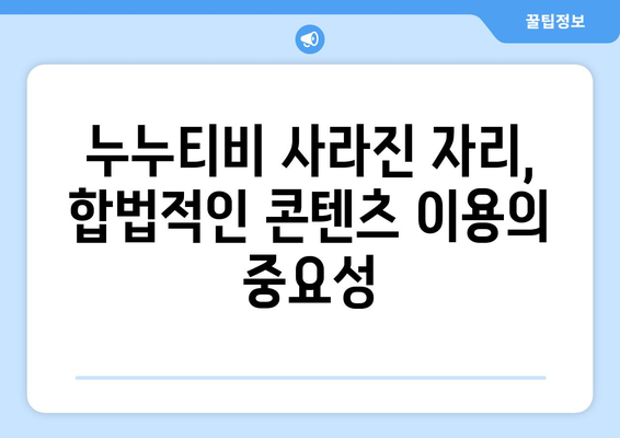 누누티비 종료 이유 분석