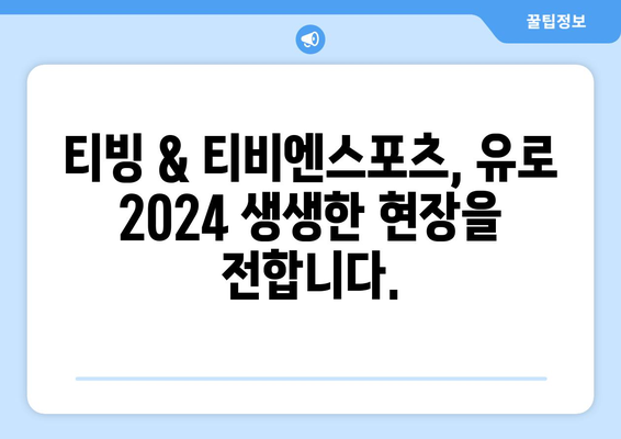 유로 2024 중계(티빙, 티비엔스포츠)