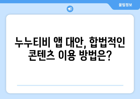 누누티비 전용 앱, 정부 차단 가능성