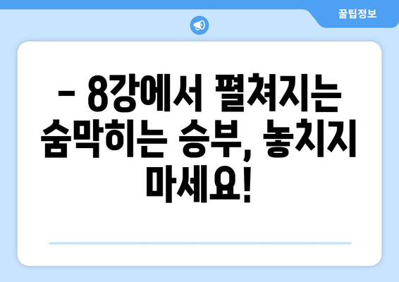 <코파 아메리카 2024> 8강 스포츠 중계 보러 가자!