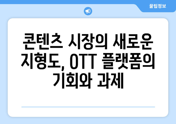 누누티비 폐쇄: OTT 산업에 미치는 영향