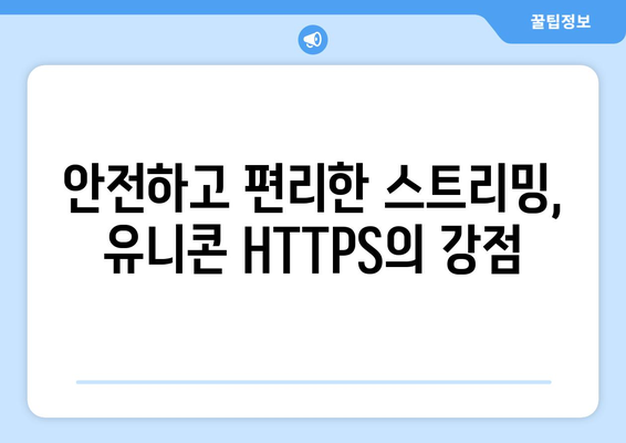 유니콘 HTTPS: 티비위키와 누누티비의 대항마