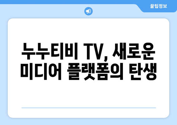 누누티비 후속 서비스 등장: 누누티비 TV