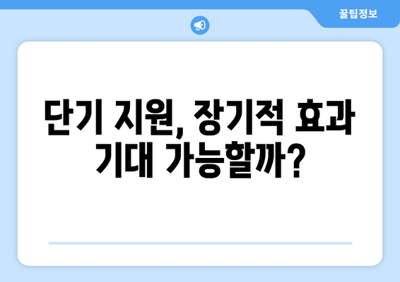 25만원 지원금: 불안한 시기를 위한 임시 조치인가 장기적인 사회적 안전망의 기초인가?