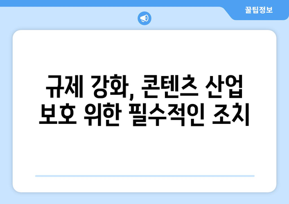 불법 콘텐츠 전송업체에 제2 누누티비 규제 의무 부과