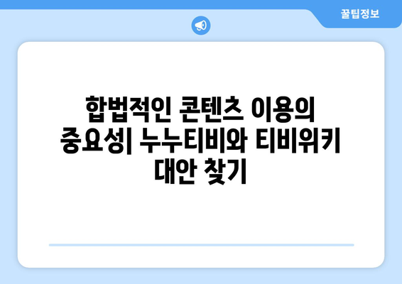 누누티비와 티비위키 문제점 파헤치기