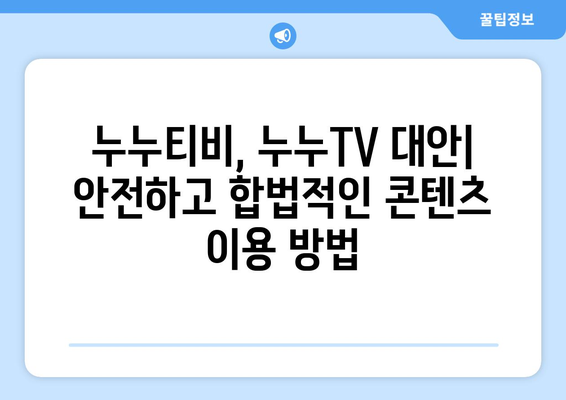 누누티비와 누누TV에 대해