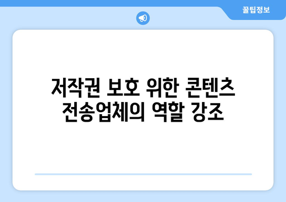 제2 누누티비 봉쇄: 콘텐츠 전송업체에 의무 부과