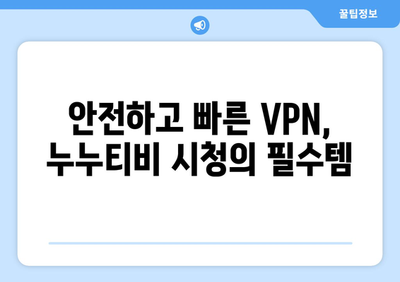 안전한 VPN을 통한 누누티비에 대한 접근성