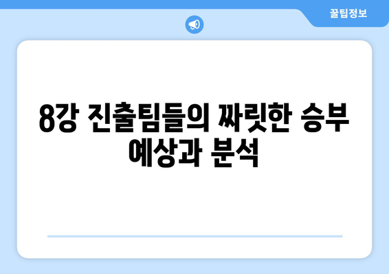 코파 아메리카 2024 중계 안내: 8강전 생중계