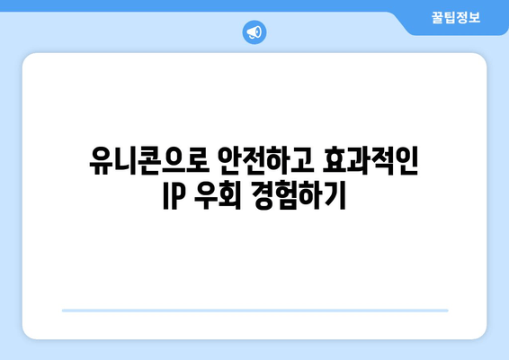 IP 우회 프로그램 유니콘 HTTPS 활용을 위한 가이드