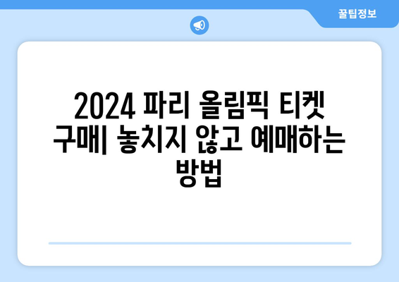 파리 올림픽 2024 개막식, 티켓 가격, 경기장 정보