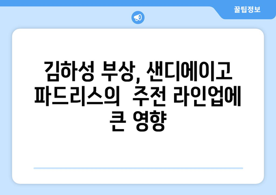 김하성 부상이 샌디에이고 파드리스의 명단에 미치는 영향