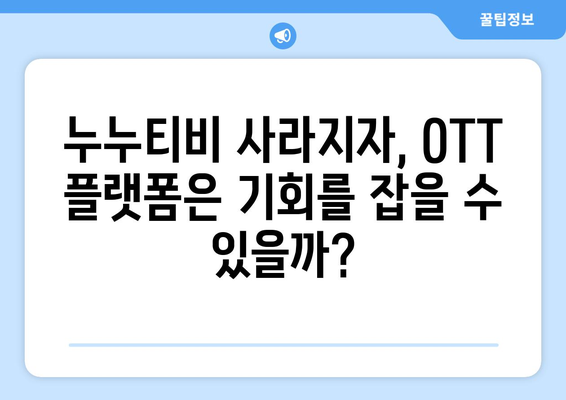 누누티비 종료: OTT 시장에 미치는 영향