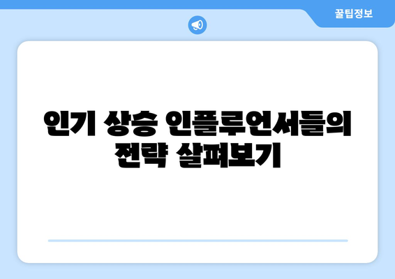 더 인플루언서 출연 후 팔로워 증가율: 누가 가장 많이 늘었나