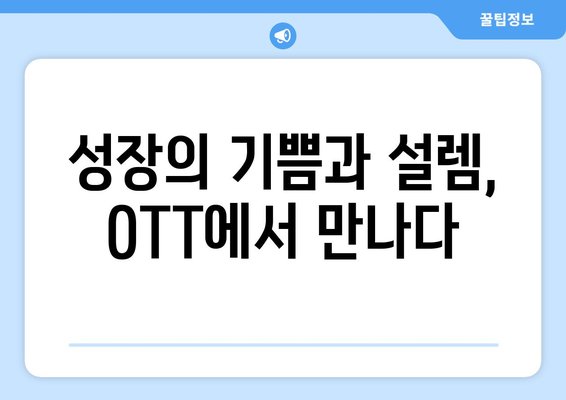 성장 스토리의 매력: 2024년 8월 OTT 플랫폼 특집