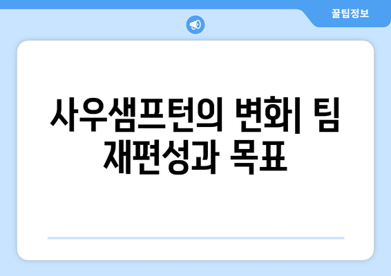 2024-25 시즌 EPL 승강팀 분석: 레스터 시티, 입스위치 타운, 사우샘프턴