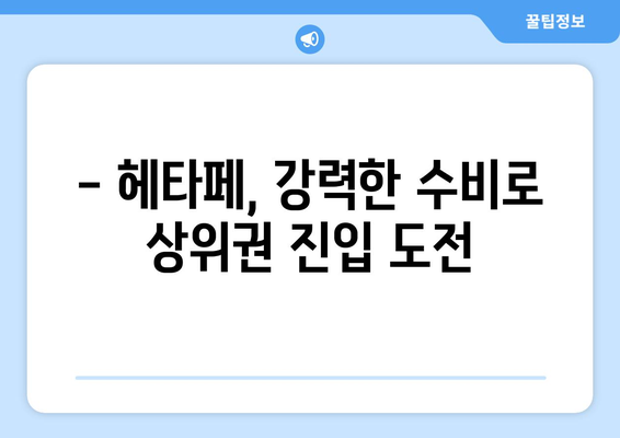 라리가 2024-2025: 헤타페의 수비 견고함과 리그 순위 싸움