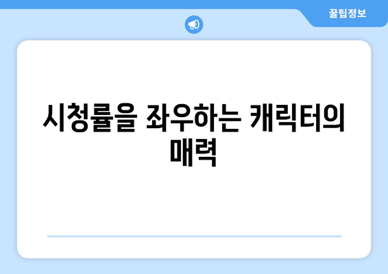 엄마친구아들, 시청률 1위의 비밀은?