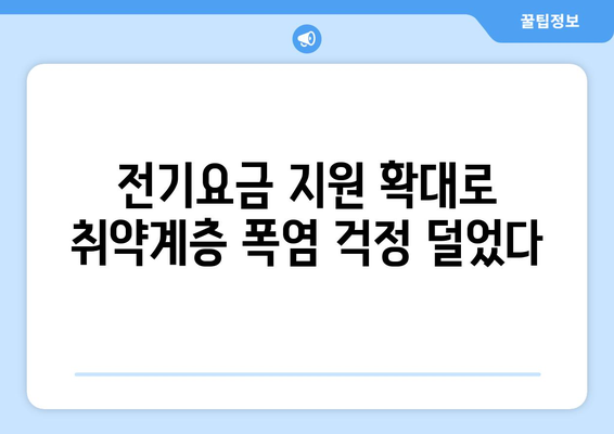 폭염 속 한동훈, 에너지 취약계층에 전기요금 지원 확대