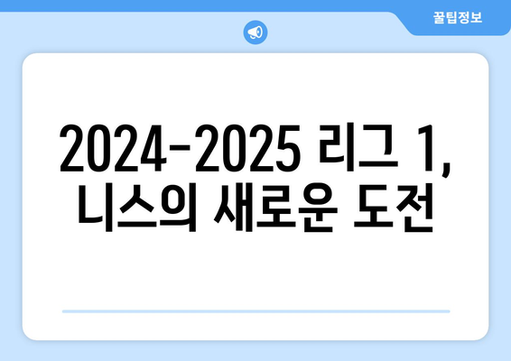 리그 1 2024-2025: 니스의 투자와 유럽 무대 진출 도전