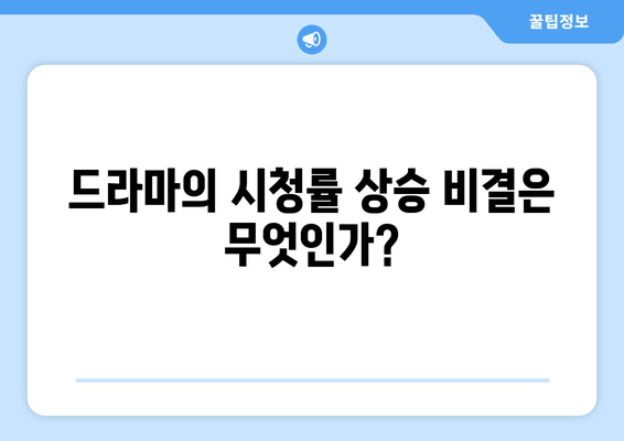 엄마친구아들: 새로운 화제의 드라마, 그 매력은?