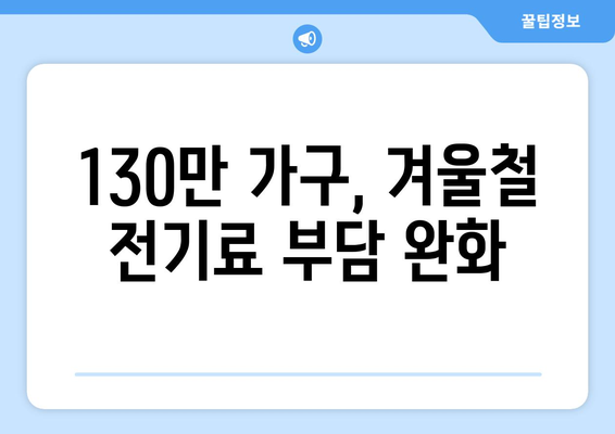 국민의힘 한동훈 대표, 에너지 취약계층 130만 가구 전기료 1만5천원 지원 발표