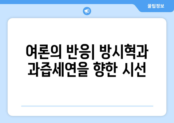 방시혁-과즙세연 논란의 시작과 끝: 유튜브 영상부터 공식 해명까지