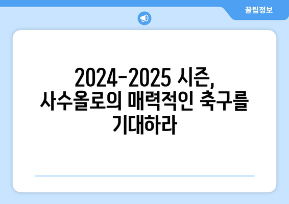 세리에 A 2024-2025: 사수올로의 매력적인 축구와 중위권 도전