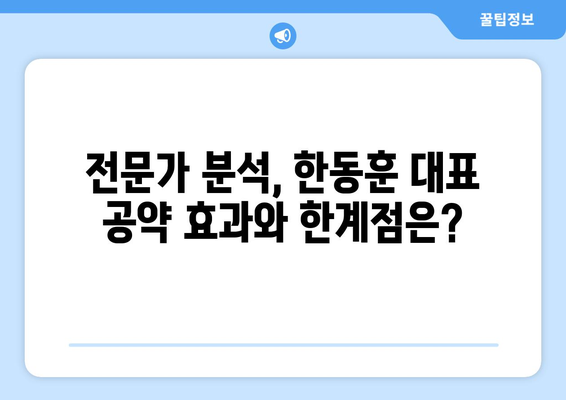 국민의힘 한동훈 대표, 에너지 취약 계층 전기요금 지원 공약