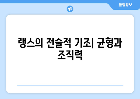 리그 1 2024-2025: 랭스의 전술적 접근과 중위권 도전