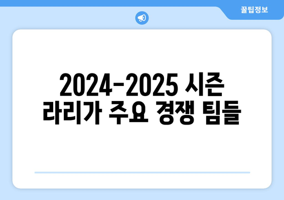 라리가 2024-2025: 라요 바예카노의 언더독 스토리와 리그 순위