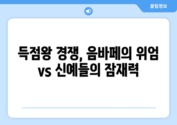 2024-25 리그앙 득점왕 경쟁: 음바페 vs 신예 유망주들