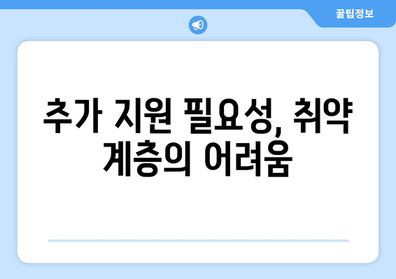 정부, 취약 계층 전기료 1만 5천 원 추가 지원 결정