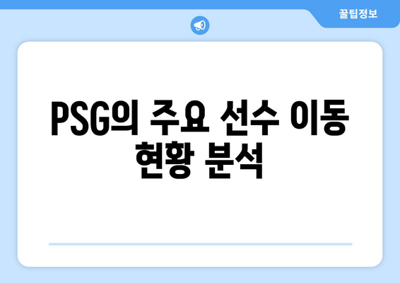 2024-25 리그앙 PSG 새 시즌 전력 분석