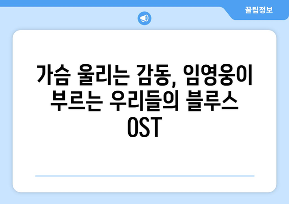 우리들의 블루스 OST 임영웅의 목소리로 듣다