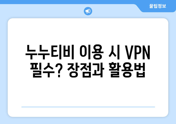 넷플릭스 VPN 누누티비, 차단 우회 쉽게 하기