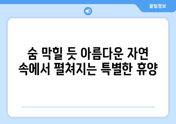 동남아 휴양지 추천, 고급 리조트에서의 특별한 경험