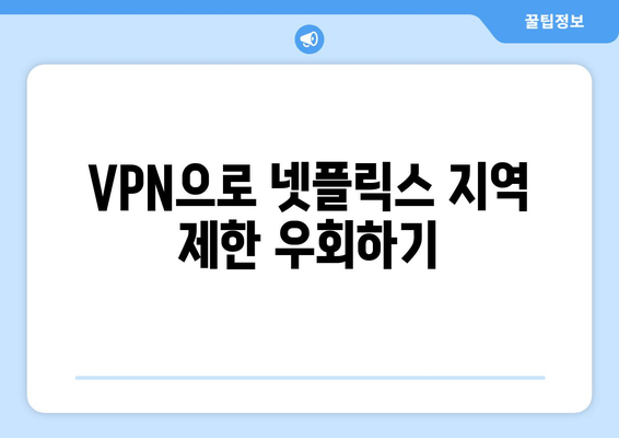 넷플릭스 VPN 누누티비 사용법, 간편하게 우회 설정하기