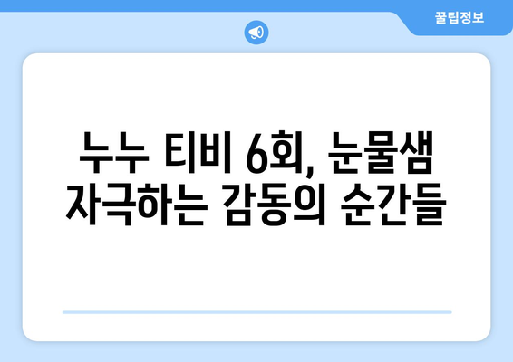 누누 티비 6회 리뷰: 드라마 누누 티비의 감동적인 순간